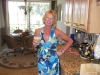 Jenny Kirwan in Florida, happy as Larry with one of Steve's magnificent Margaritas!