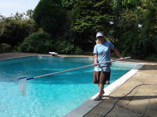Jenny Kirwan (me) on pool duty! Jenny Kirwan (me) on pool duty!