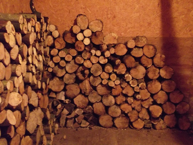 My wood stacking job may not be perfect but it was a great feeling looking back at a few wonderful walls of wood again! My wood stacking job may not be perfect but it was a great feeling looking back at a few wonderful walls of wood again!
