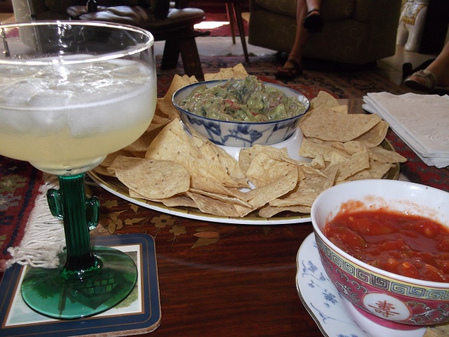 The Guacamole Dip I made was a hit with the Margaritas! The Guacamole Dip I made was a hit with the Margaritas!