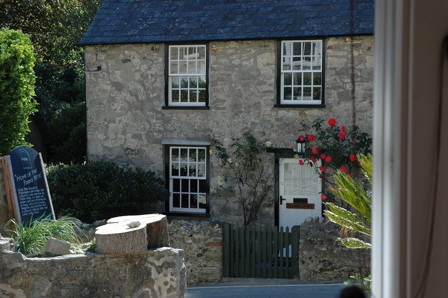 One of many lovely old cottages in the village. One of many lovely old cottages in the village.