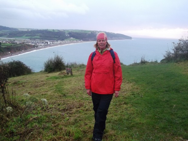 Jenny Kirwan (me) just outside Seaton heading towards the fishing village of Beer, Devon. Jenny Kirwan (me) just outside Seaton heading towards the fishing village of Beer, Devon.