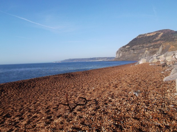 Seatown beachfront in Dorset